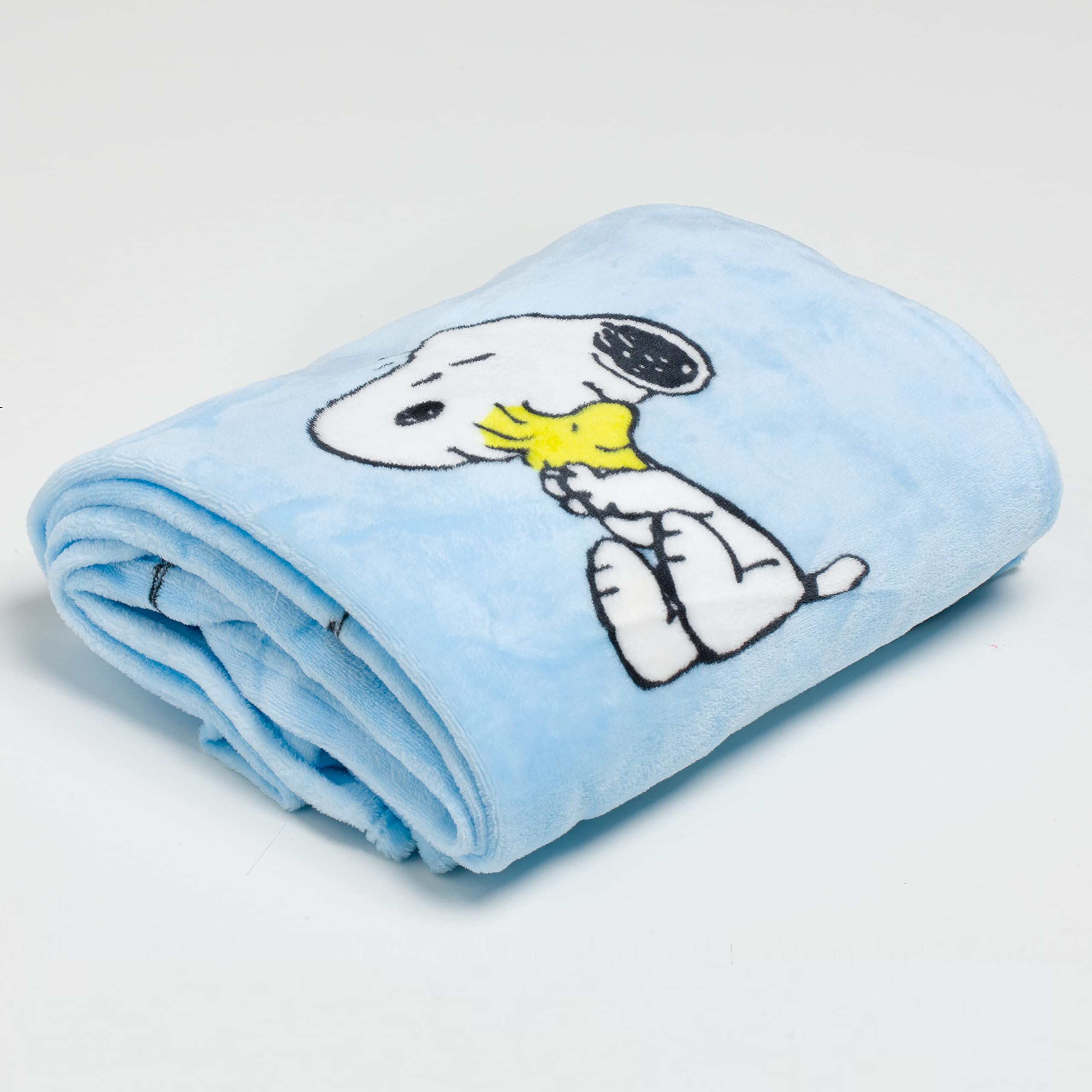 Lavatelli Kanguru Snoopy plaid singolo 130x230 cm grigio