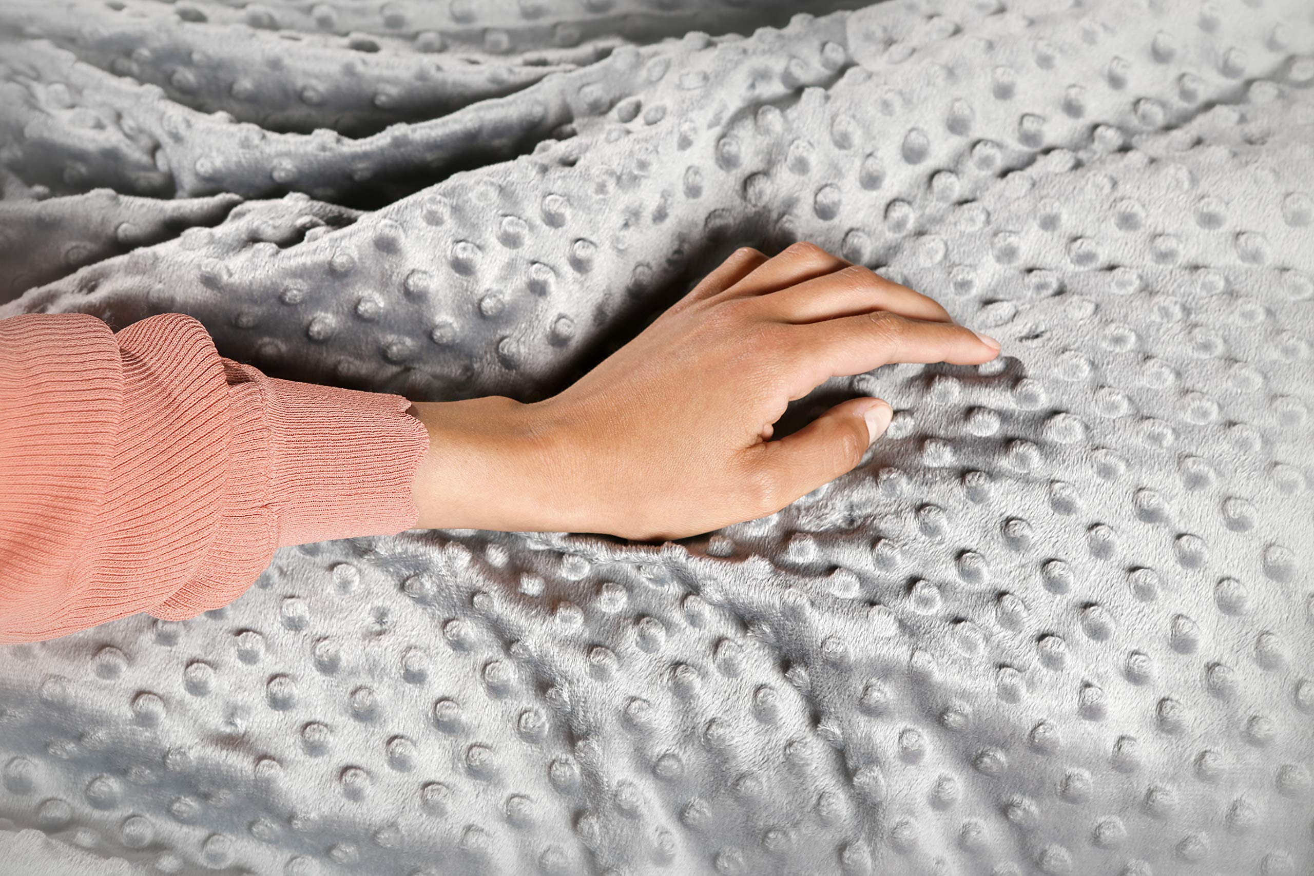 Lavatelli Calmya coperta ponderata 8,5 kg 180x120 grigio blu