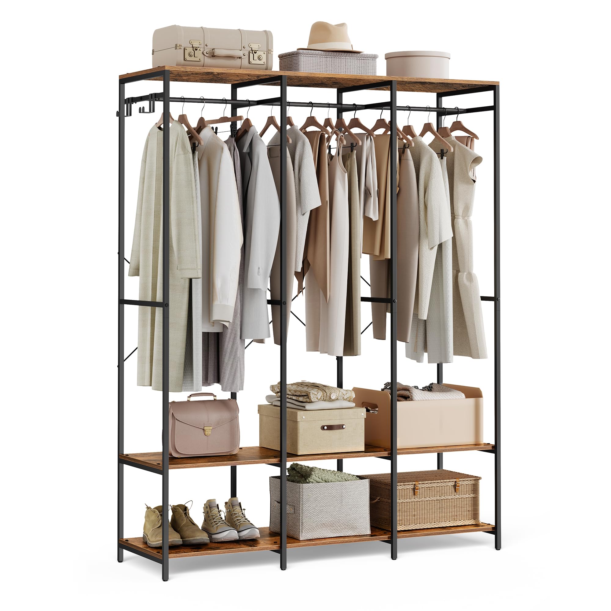 Songmics RGR004W67 Guardaroba Beige 40x94,5x180 cm Pieghevole