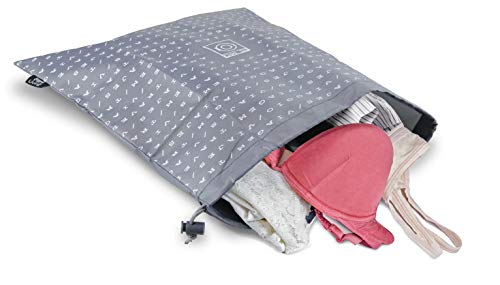 Domopak Living Sacchetto Lavanderia viaggio 40x45 cm grigio