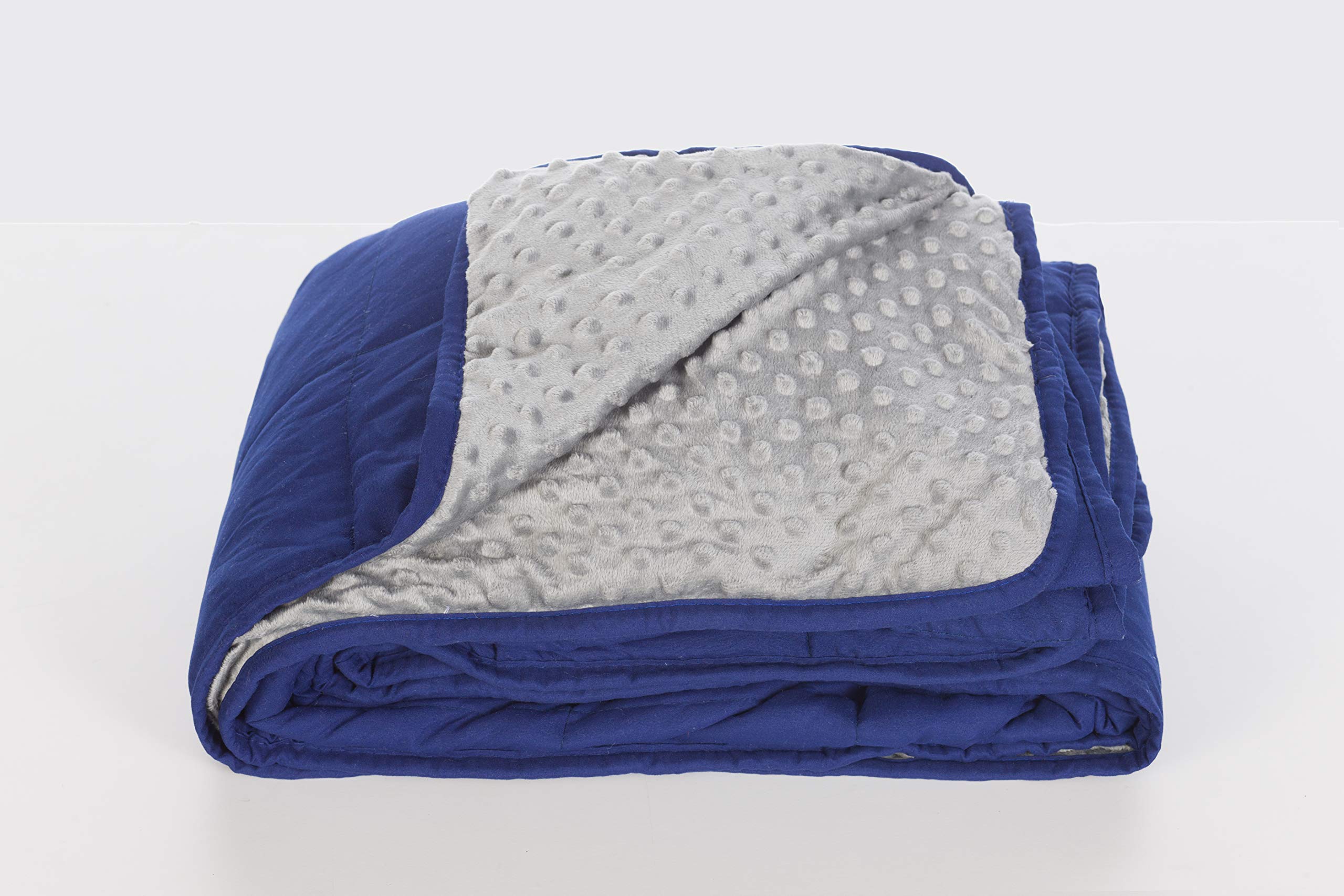 Lavatelli Calmya coperta ponderata 8,5 kg 180x120 grigio blu