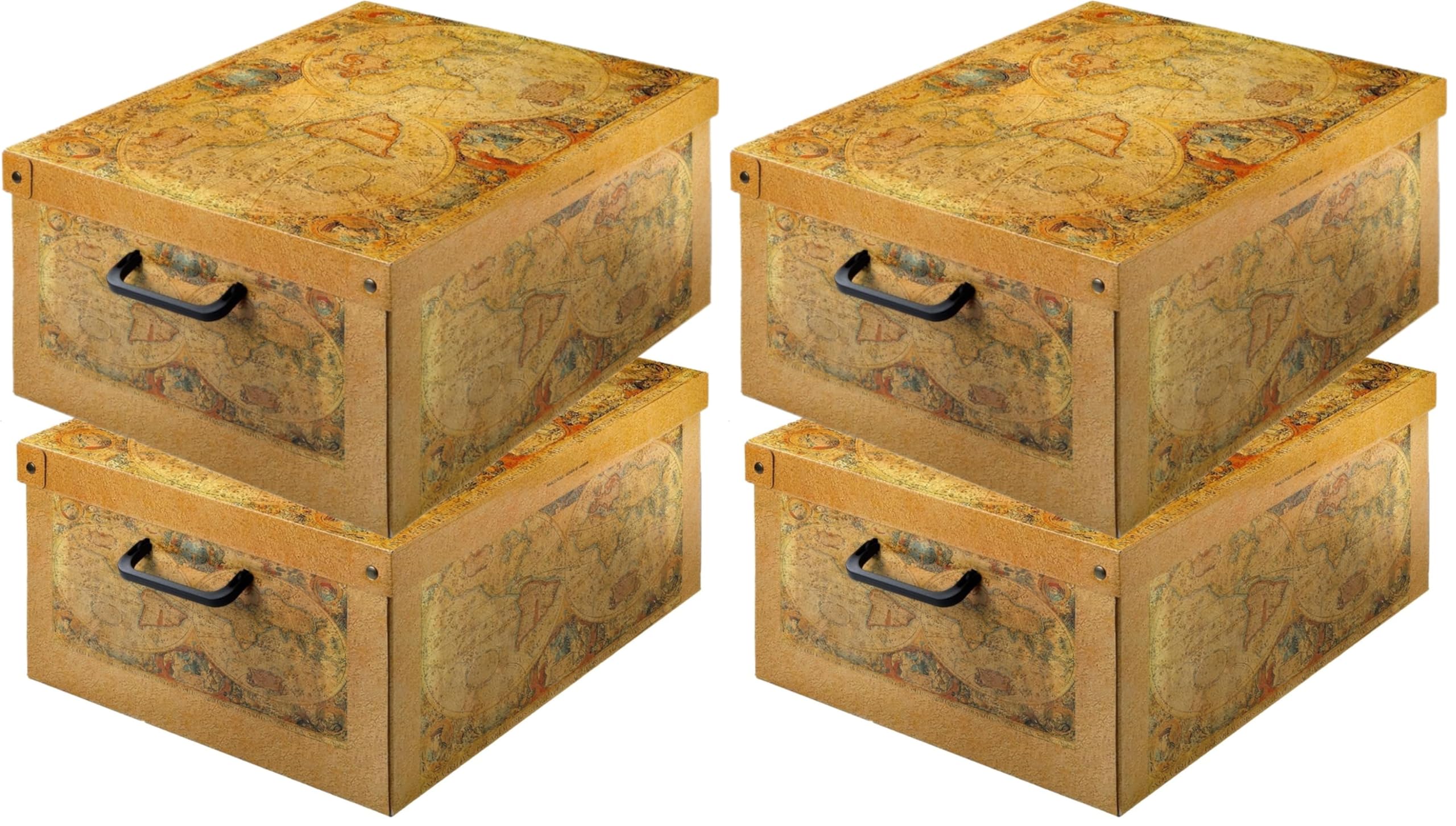 Lavatelli Marco Polo scatole armadio 32x42x21 set 2 pezzi