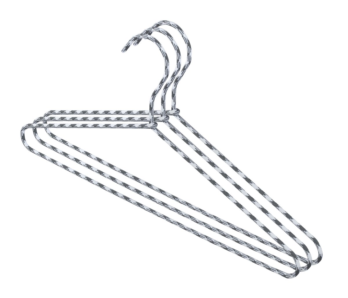Domopak Living Appendiabiti Corda Grucce 40 cm 3 Pezzi Salvaspazio