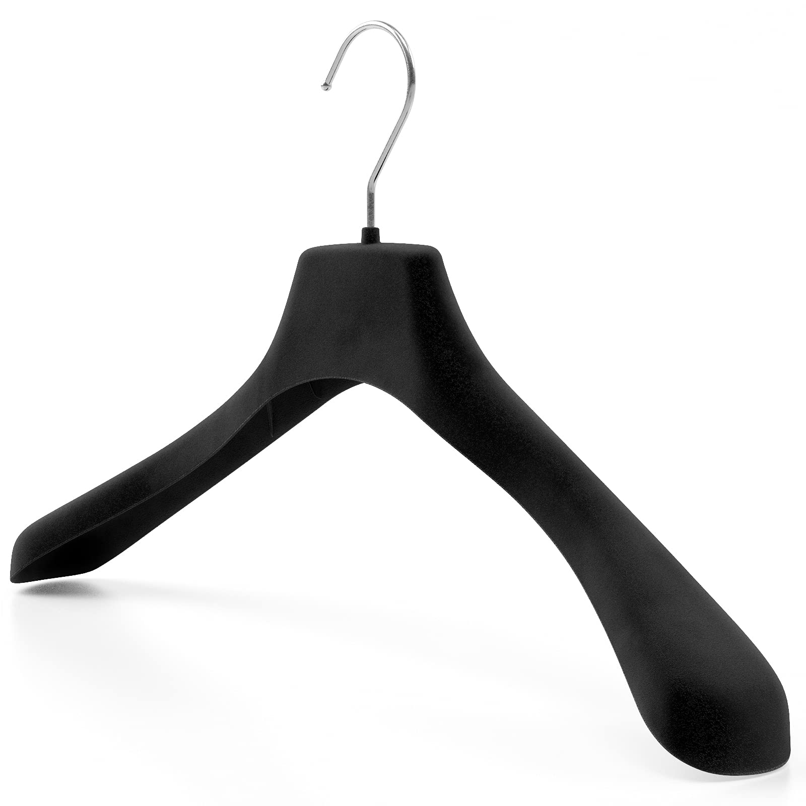 Mainetti Velluto grucce antiscivolo nero 38 cm 10 pezzi