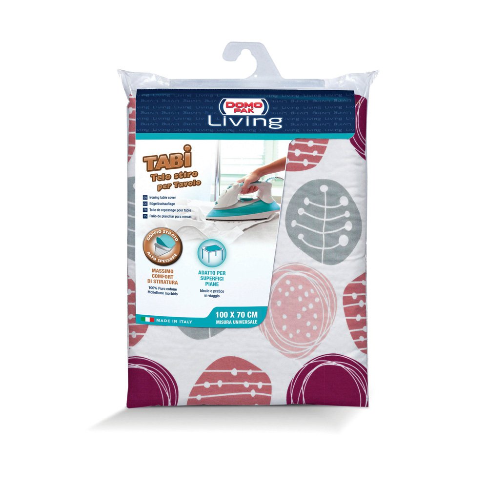 DOMO PAK LIVING Telo Stiro Tavolo 100x70 cm cotone