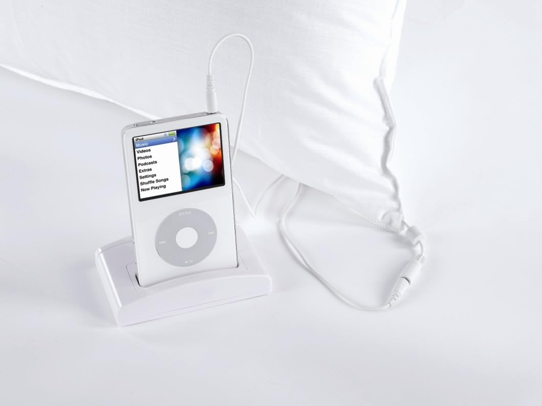 Kanguru Goodnight Cuscino Musicale con Altoparlante Bianco Solo Ascolto