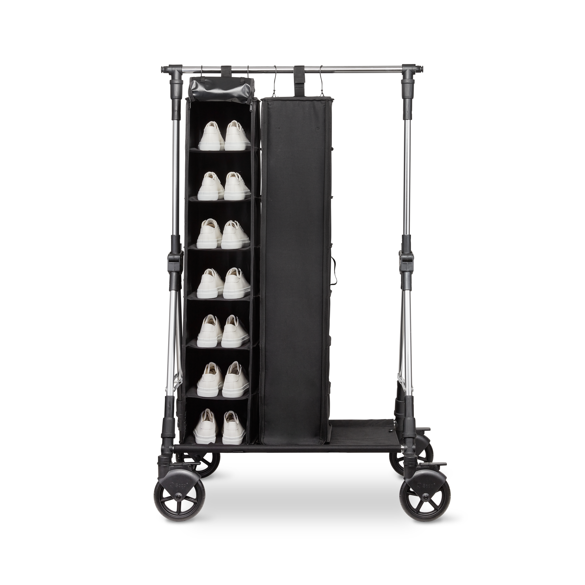 Soopl Fashion Trolley set trolley + 5 shoe bag antipolvere