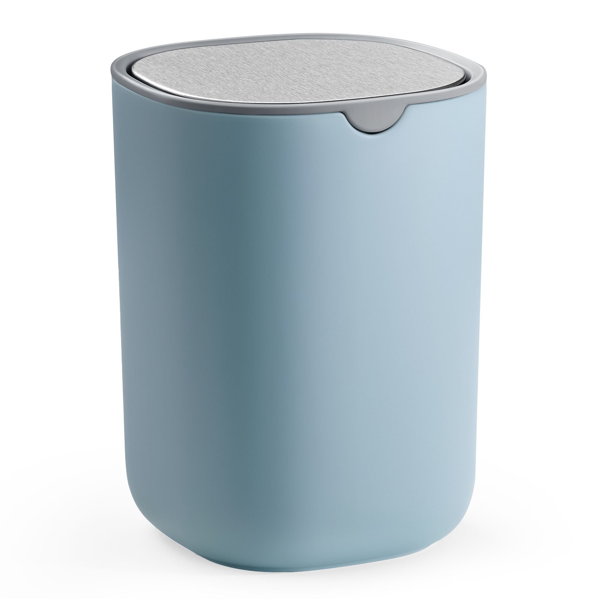 Songmics ULTB250B101 cestino da scrivania nero 2,5 L con coperchio