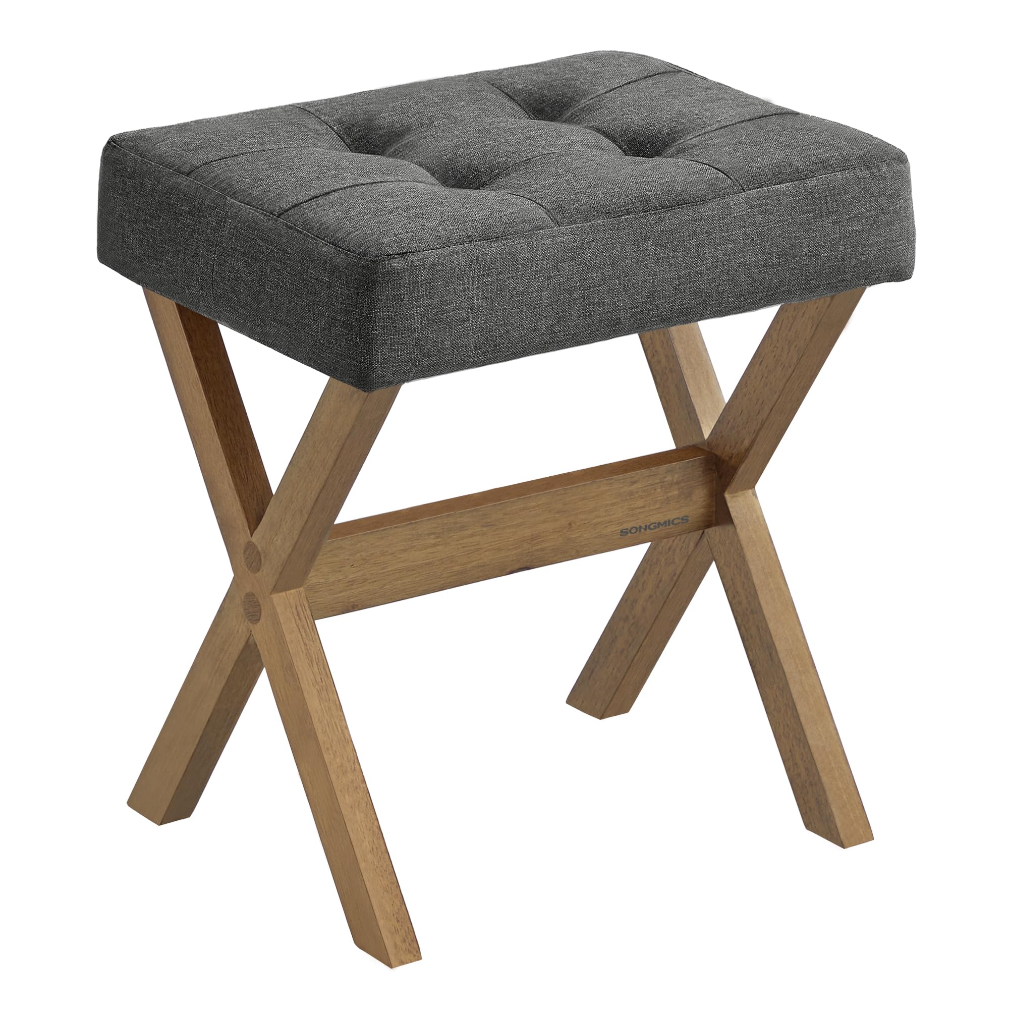 Songmics LSF006GN01 sgabello trucco grigio ardesia 42 cm