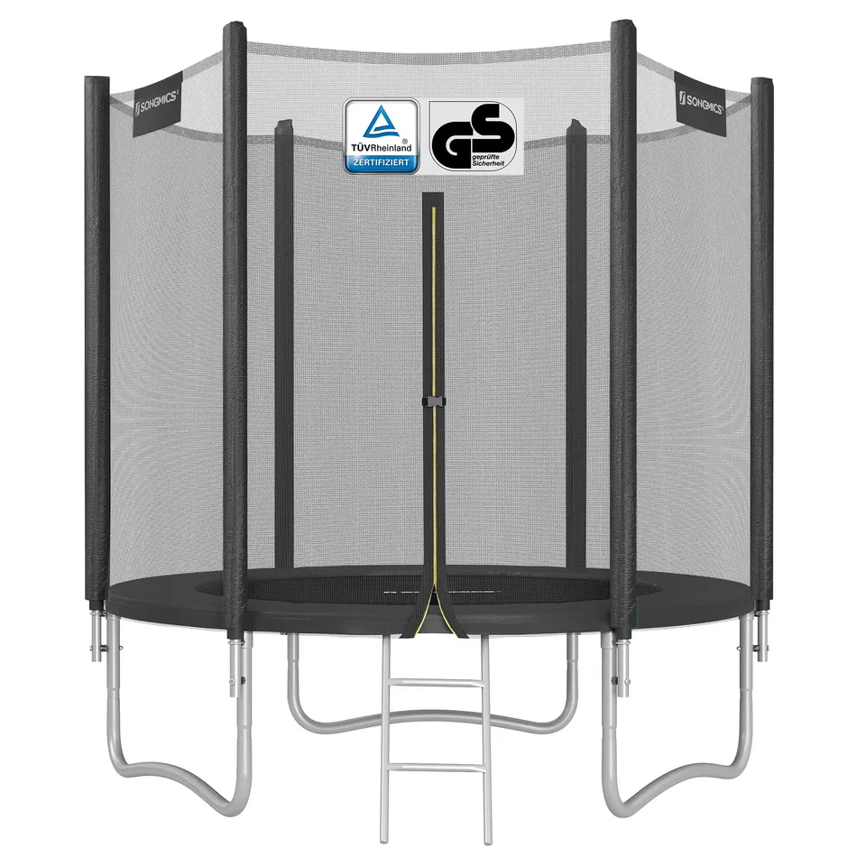 Songmics trampolino esterno bambini 244 cm rete 150 kg