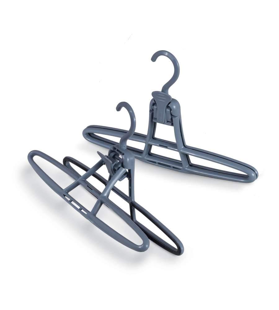 Domopak Living Pinze Appendiabiti Gonne Pantaloni 2 Pezzi Antiscivolo