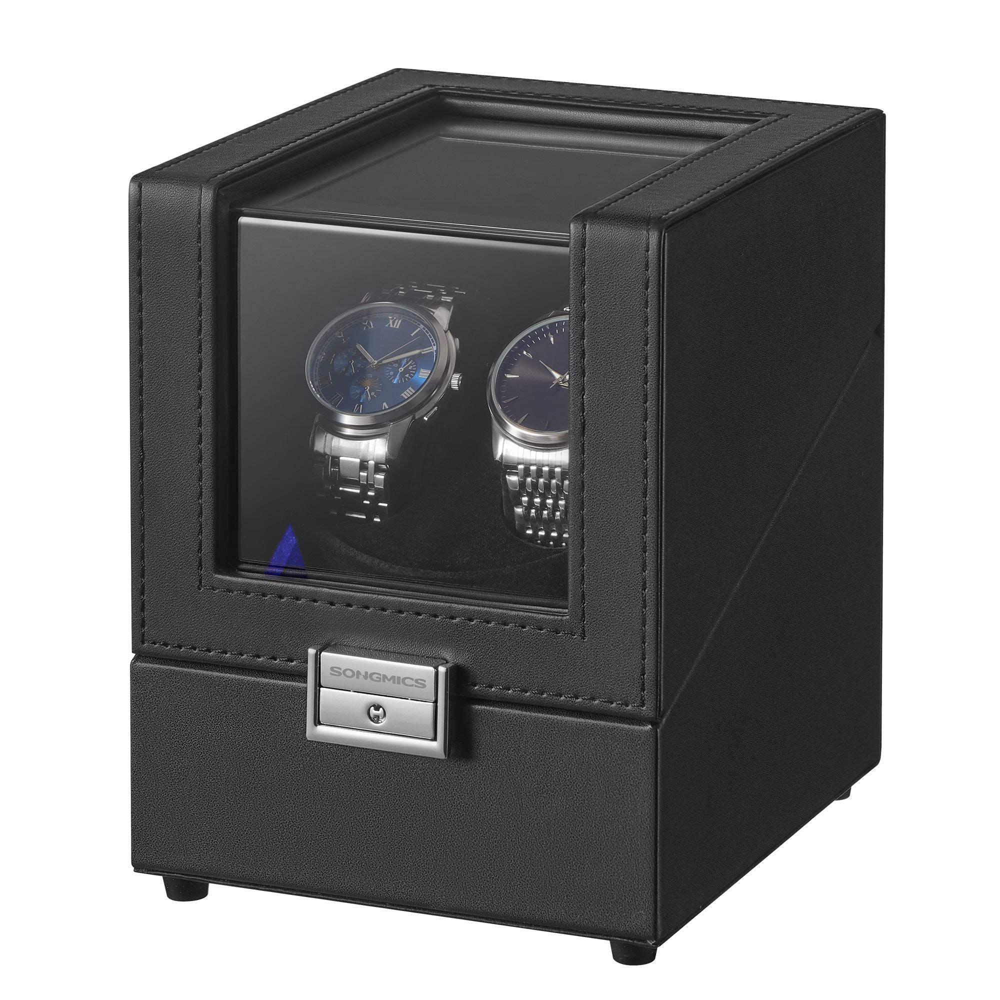 Songmics UJWB031B01 Caricaorologi Doppio Nero Silenzioso