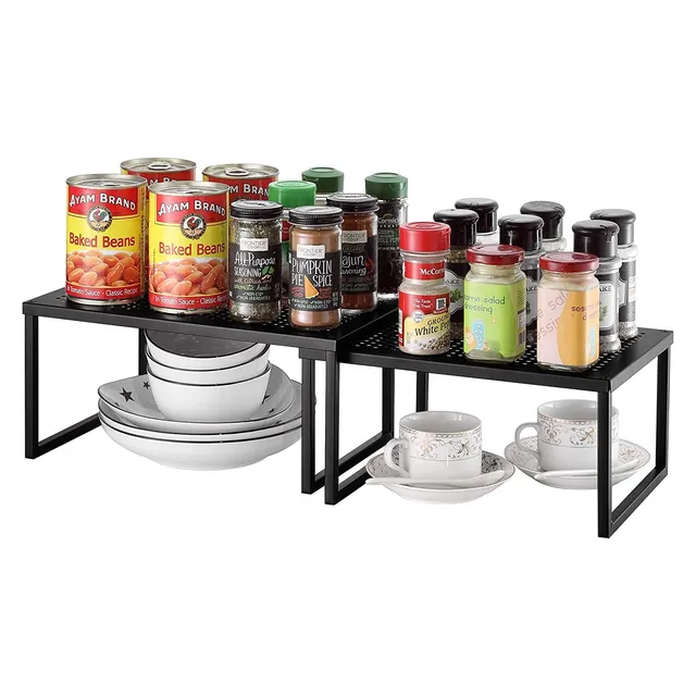 Simple Trending mensola cucina bronzo 2 pezzi impilabile