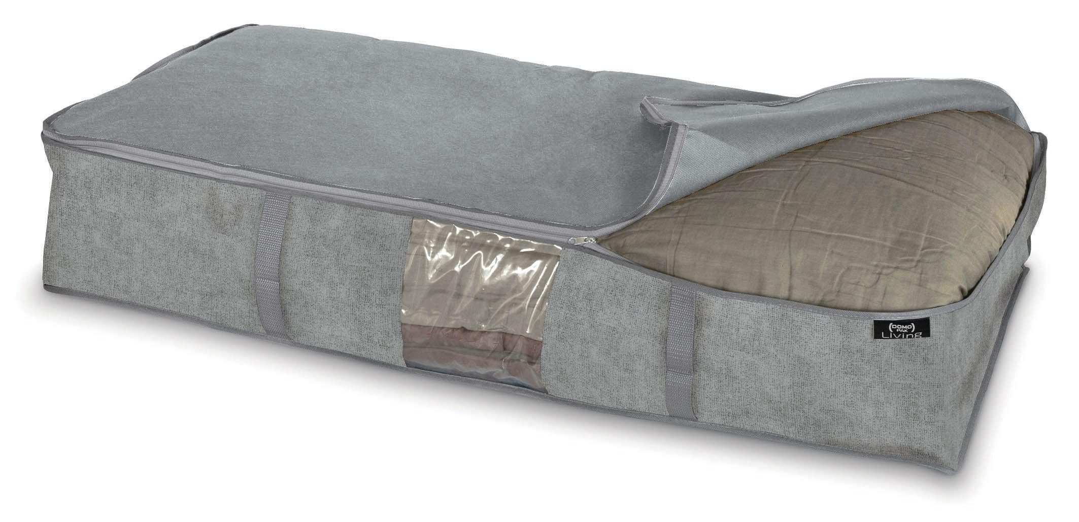 Domopak Stone custodia coperte grigio 95x45x18 cm antipolvere