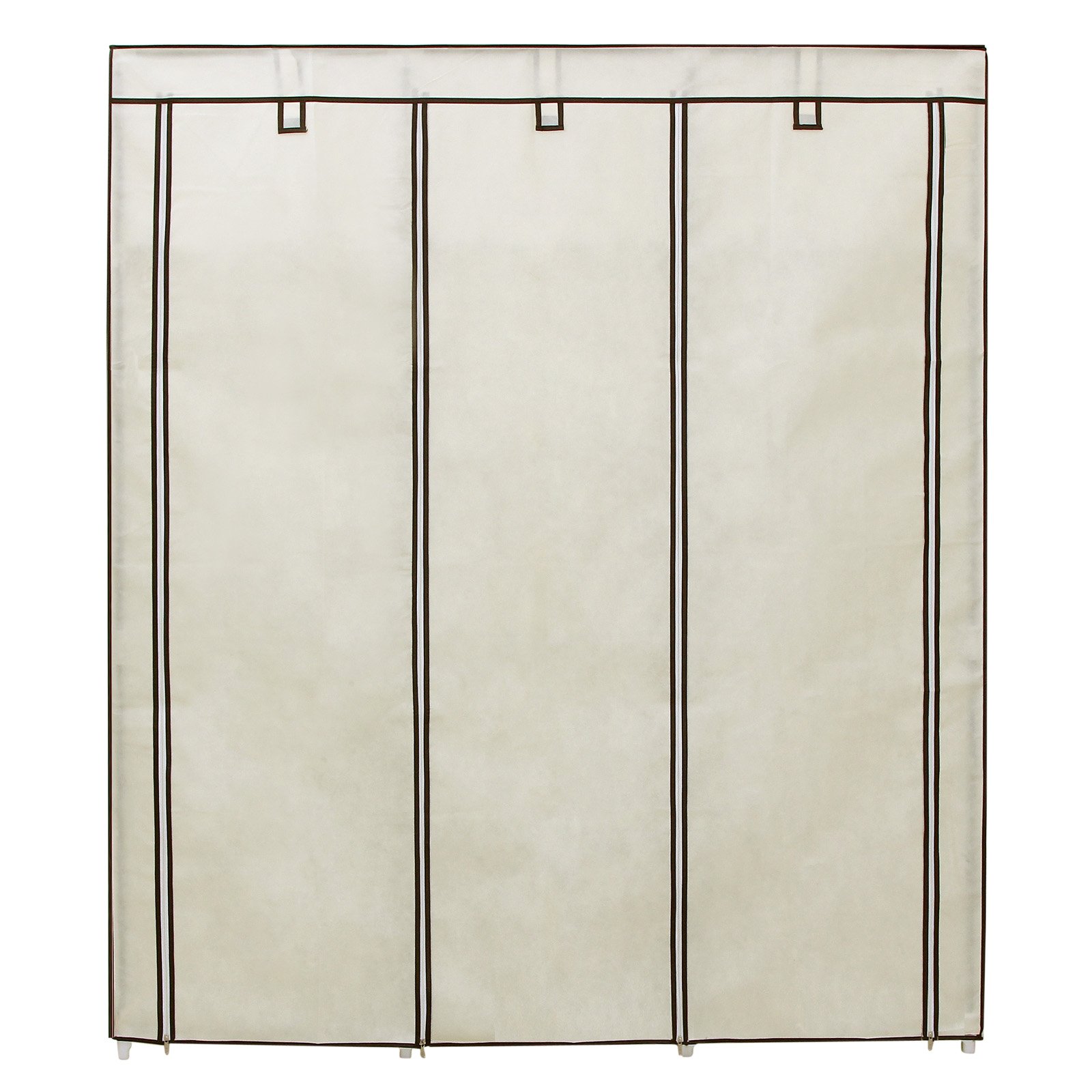 Songmics RYG12M Armadio Guardaroba Beige 150x45x175 Tessuto