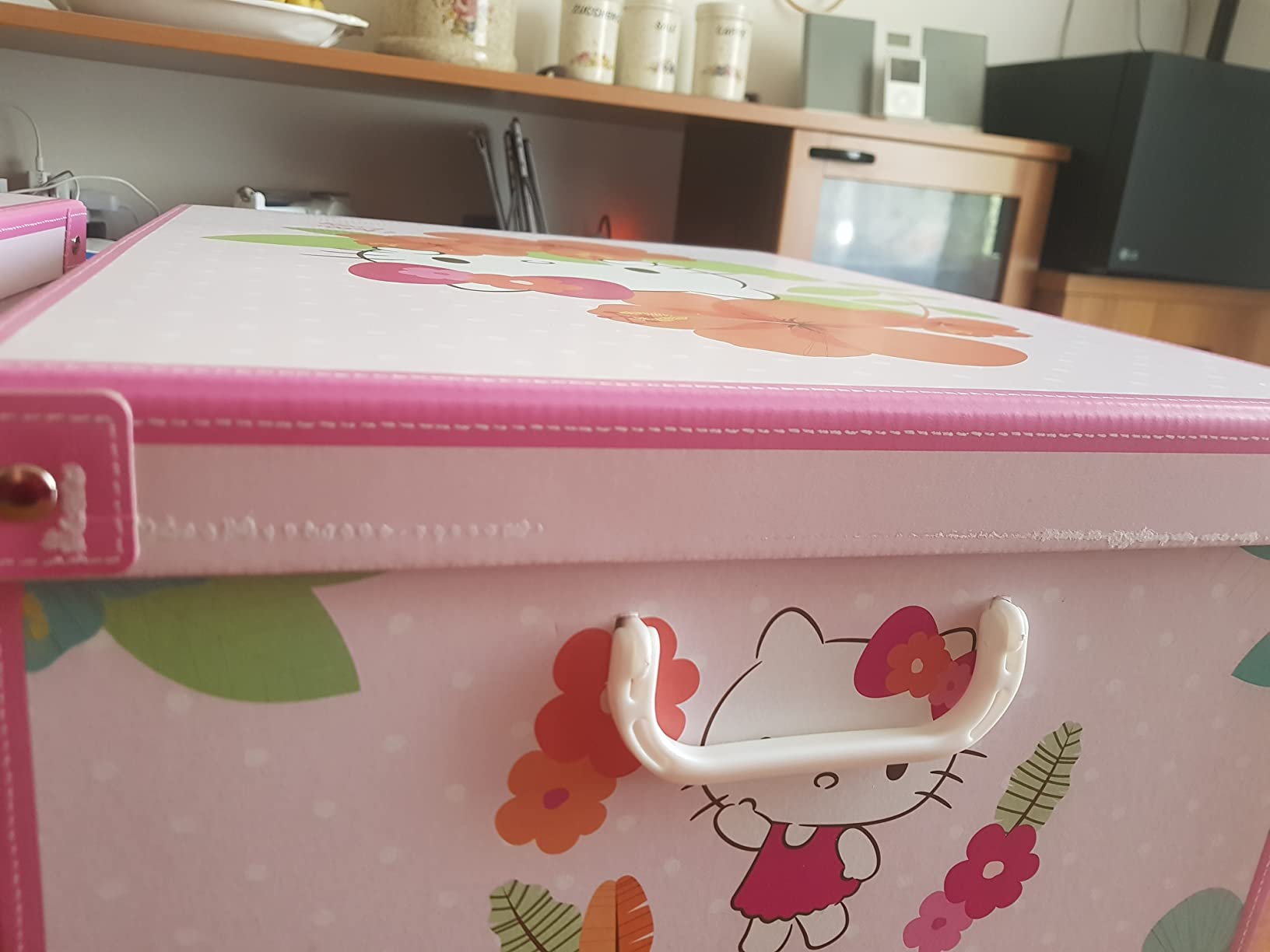 Hello Kitty scatole cartone armadio 49x40x24 2 pezzi