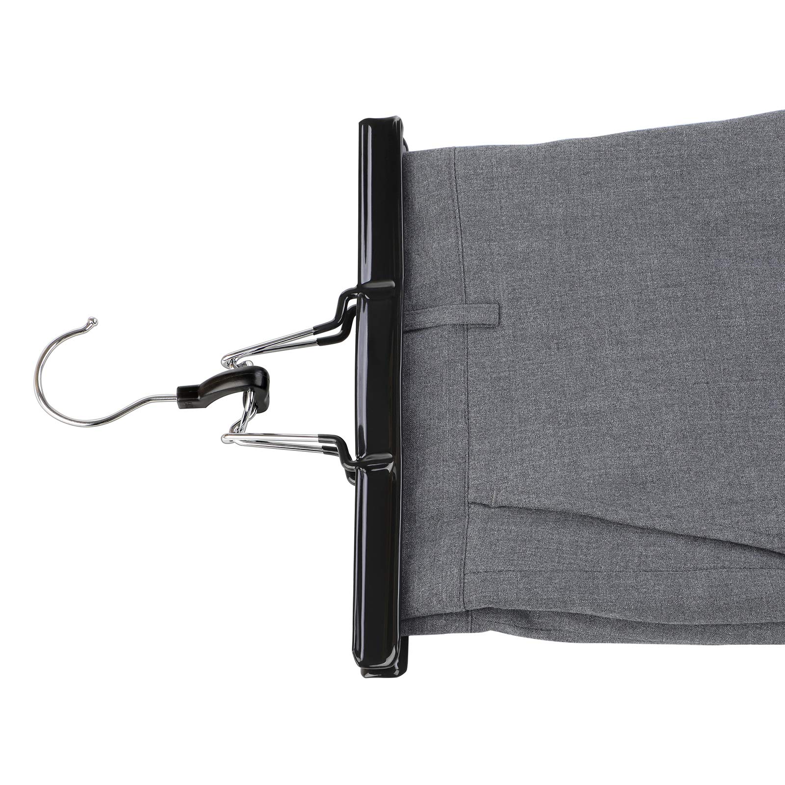 Songmics CRI07B20 grucce pantaloni 20 pezzi nere antiscivolo