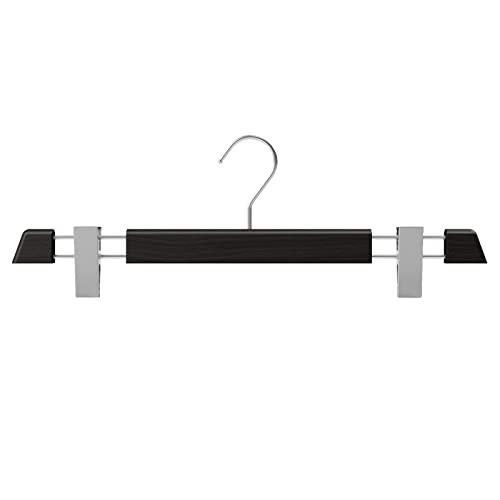 Mainetti Linea Legno grucce con pinze wengè 40 cm 5 pezzi salvaspazio