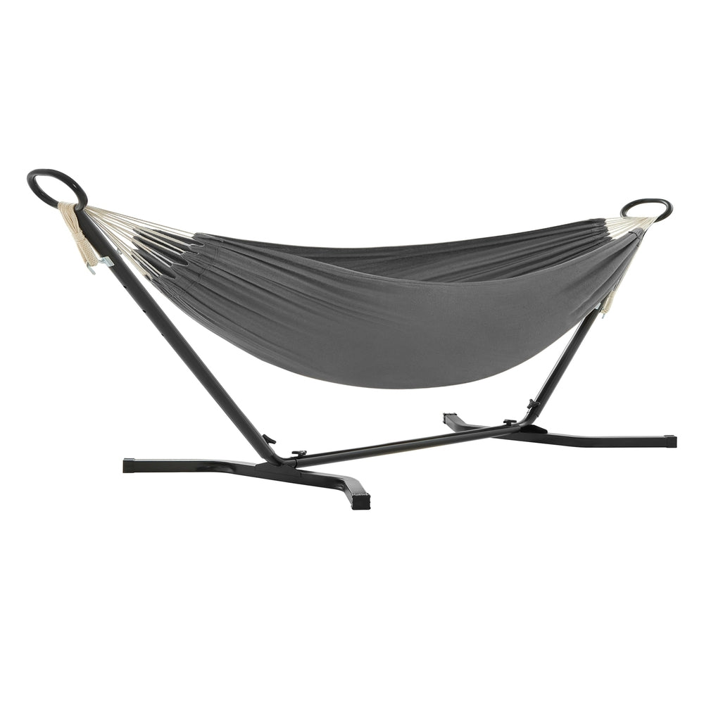 Songmics amaca doppia con supporto esterno portatile