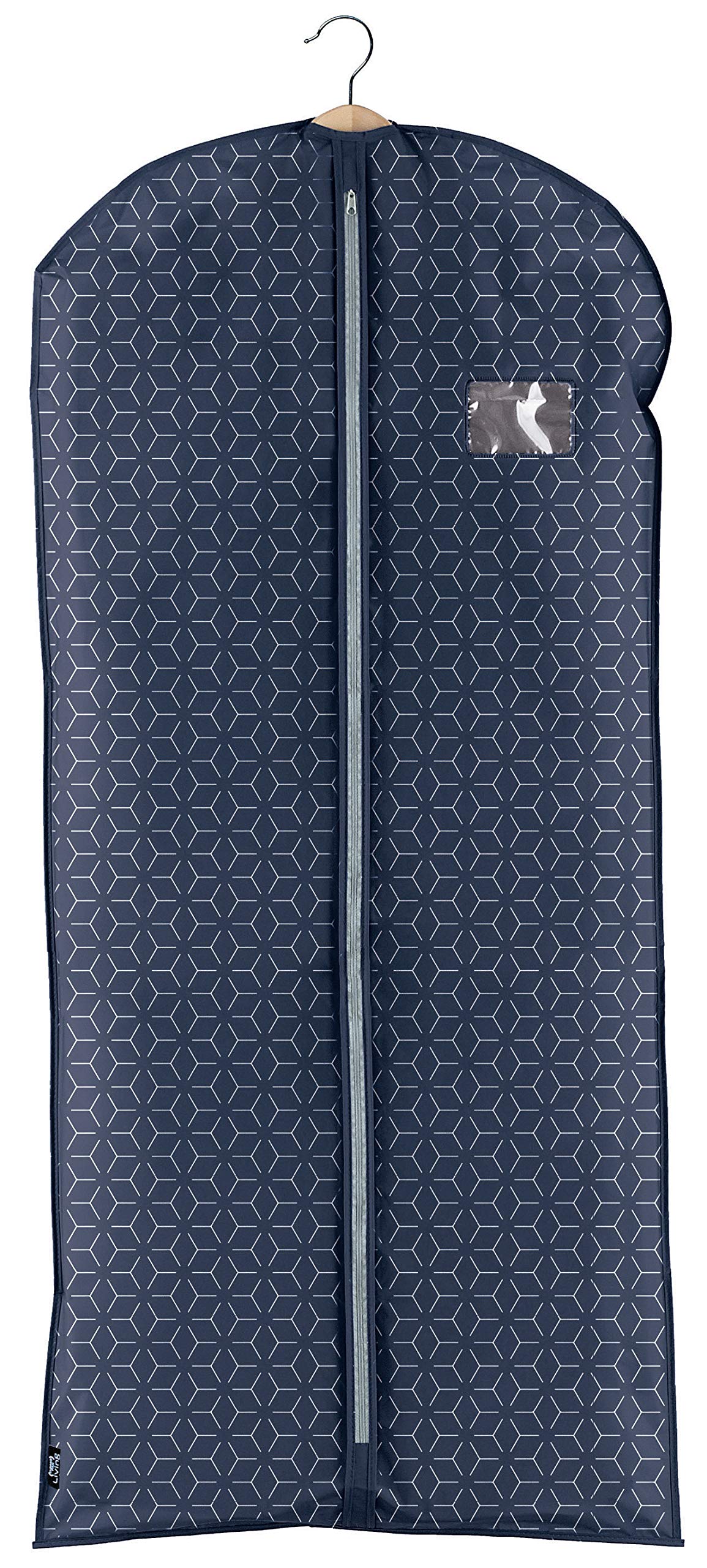 Domopak Metrik Custodia Cappotti 60x135 cm Blu Finestra