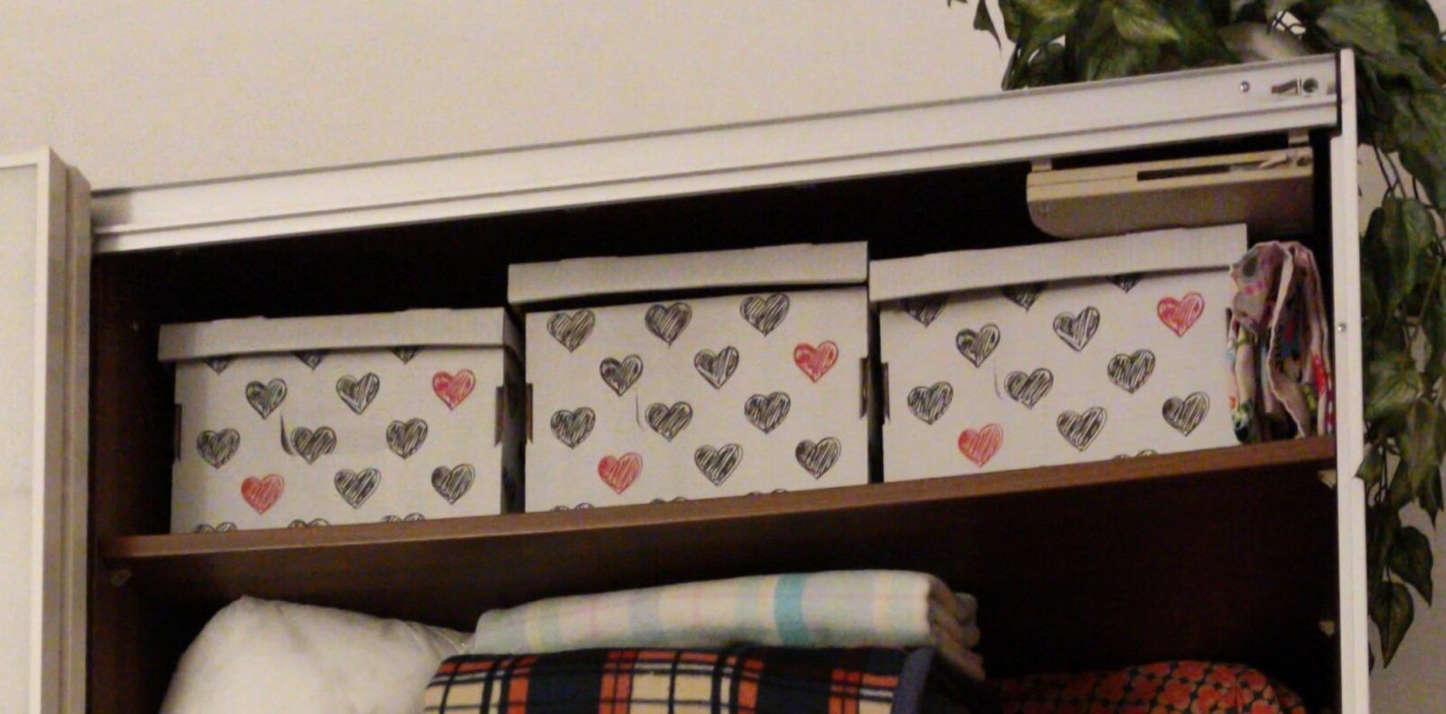 Lavatelli Basic set 3 scatole Love 29x51x20 cm