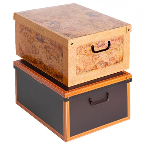Lavatelli Mix 1 scatole armadio cartone 50x40x25 cm 2 pezzi