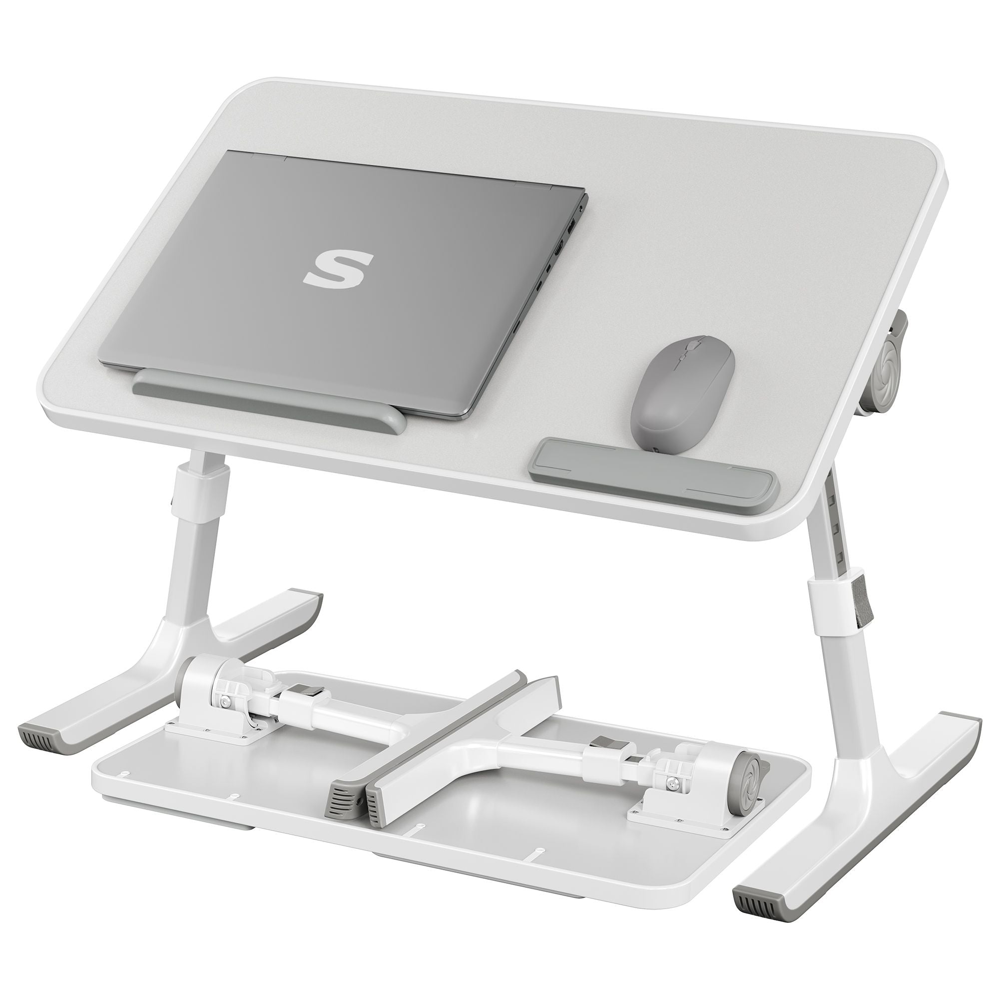 Songmics Tavolino Letto per Laptop Salvaspazio