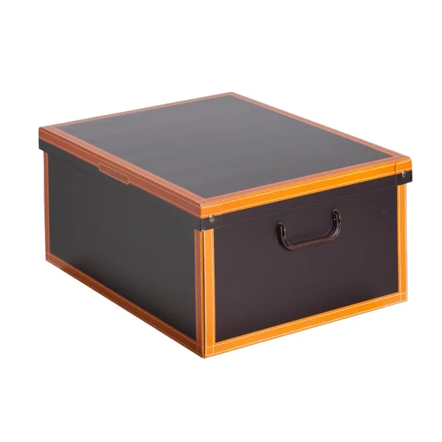 Lavatelli Scatola armadio Grande Cuoio 50x40x25 cartone