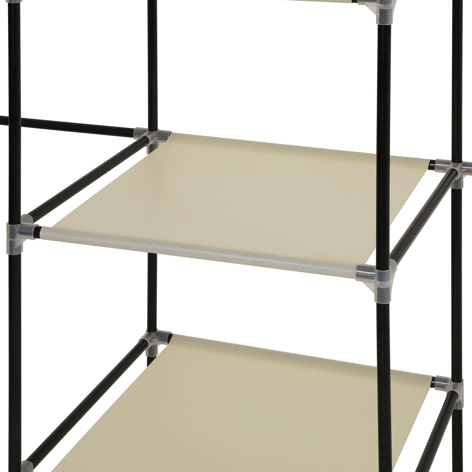 Songmics RYG12M Armadio Guardaroba Beige 150x45x175 Tessuto