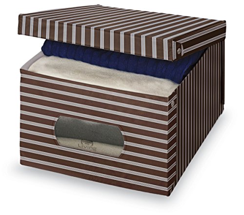Domopak Living 916080 Scatola Guardaroba 39x50x24 Marrone