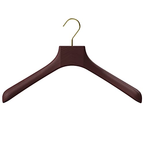 Mainetti Linea Legno gruccia cappotti 46cm noce 5 pezzi