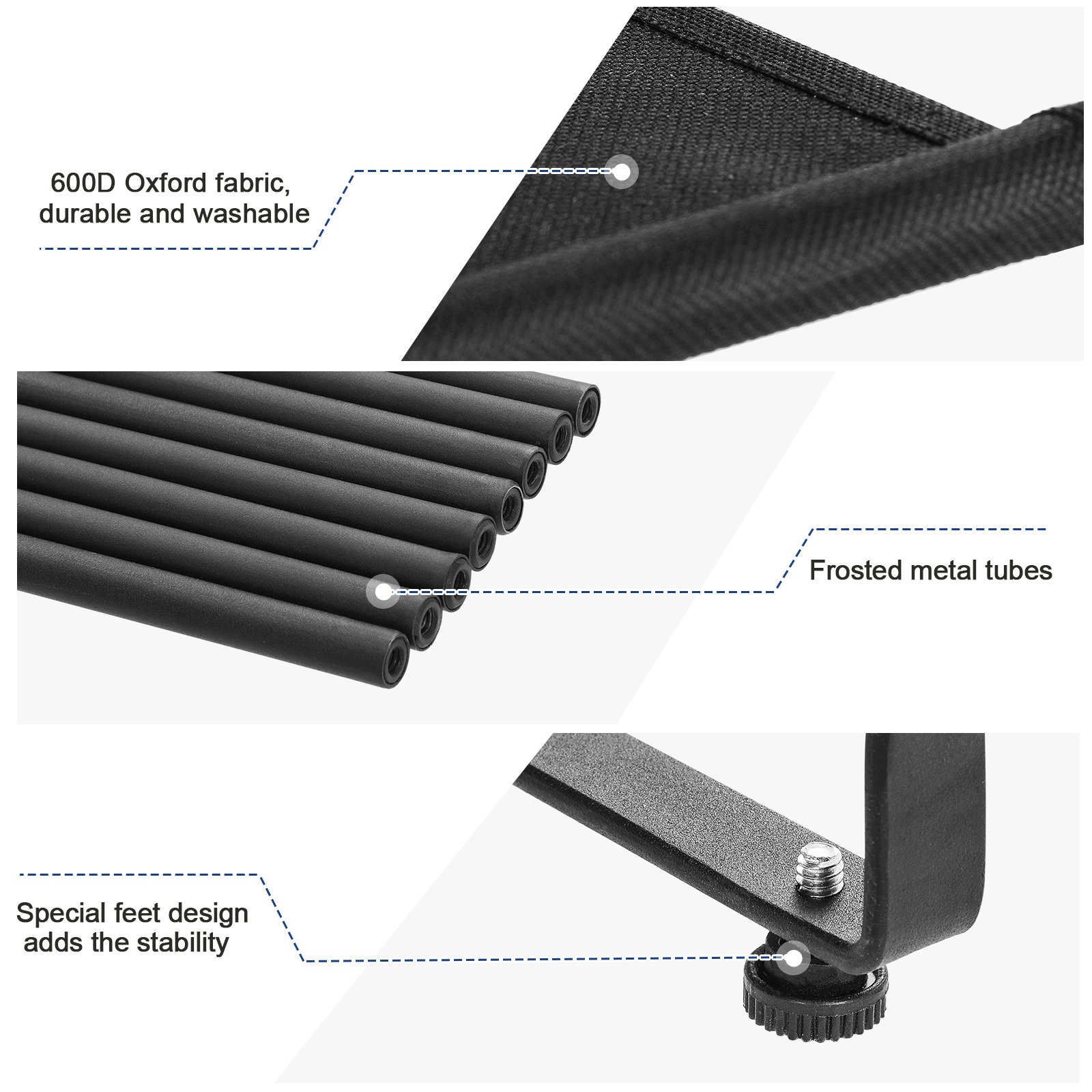 Songmics ULSO04BK scarpiera 4 ripiani nera Oxford