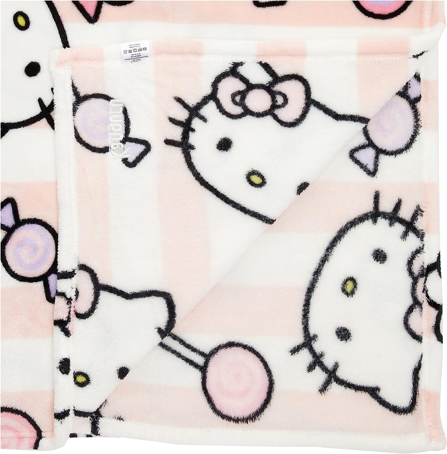 Kanguru Hello Kitty plaid pile rosa 130x170 cm