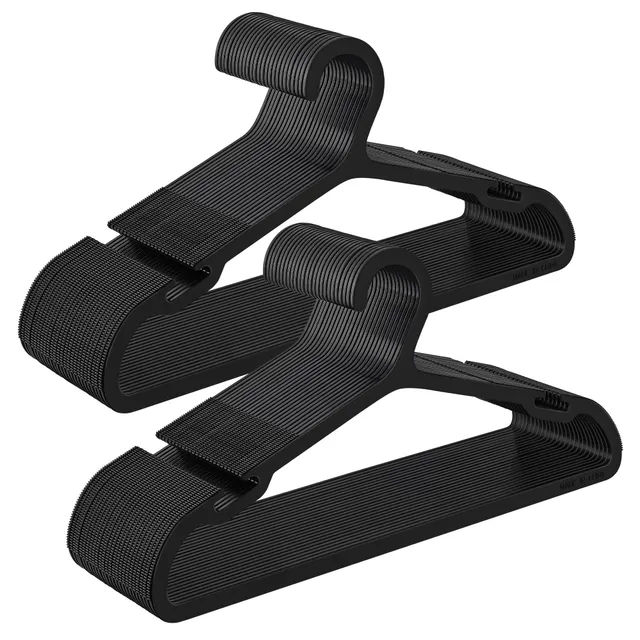 Songmics CRP010B01 grucce 50 pezzi nero salvaspazio