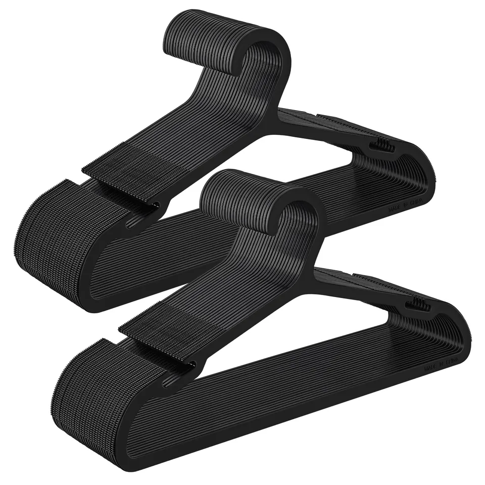 Songmics CRP010B01 grucce 50 pezzi nero salvaspazio