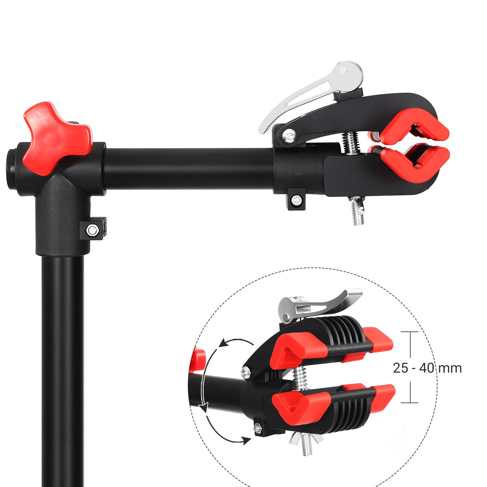 Songmics SBR06B Cavalletto Bici Riparazione con Vassoio
