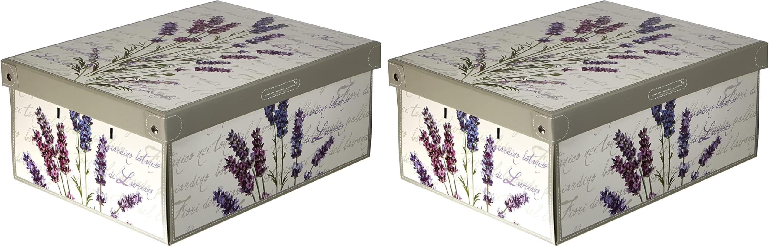 Lavatelli Lavanda set 2 scatole profumate 49x40x24