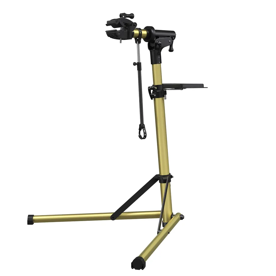 Songmics SBR004A01 cavalletto bici alluminio oro regolabile