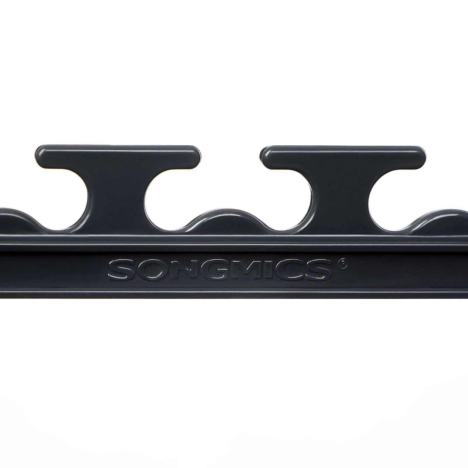 Songmics CRP23G-10 ganci appendiabiti 10 pezzi grigi 15 kg