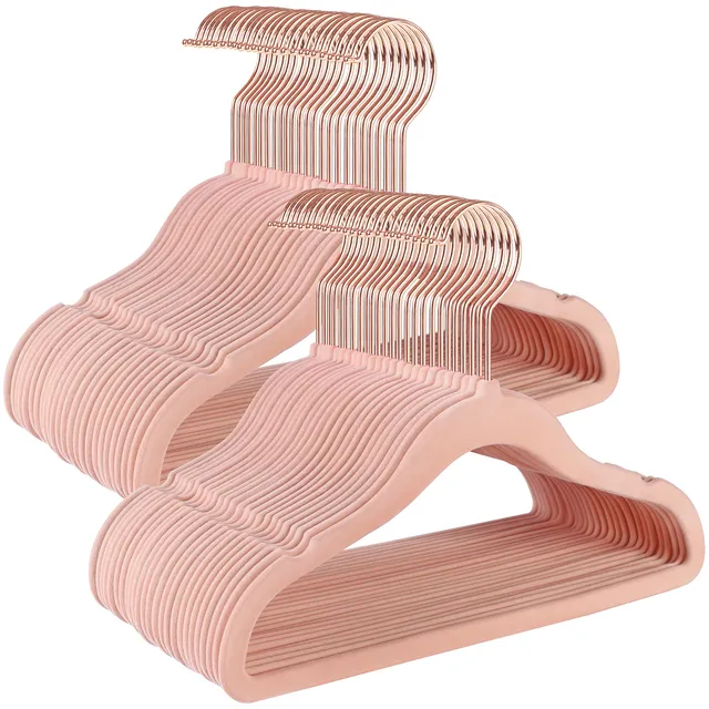 Songmics CRF027P01 Grucce Bambini Velluto Rosa 50 Pezzi Salvaspazio
