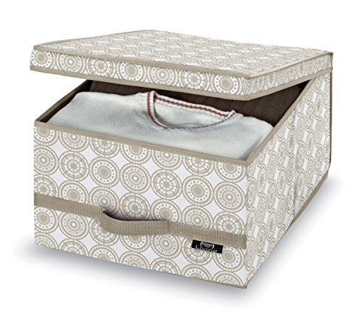 Domopak Living Ella scatola armadio beige 50x38x24 cm