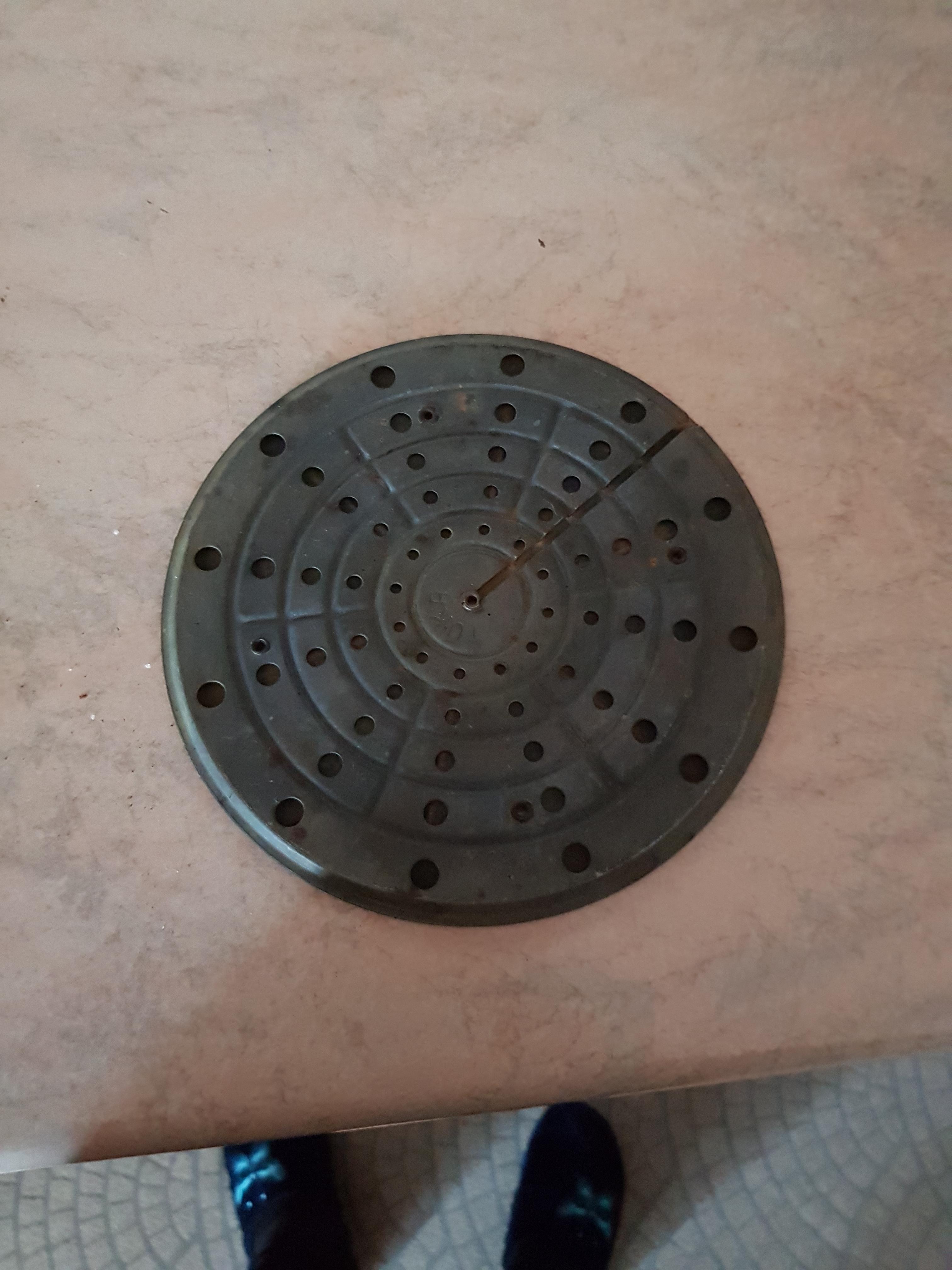 Lavatelli Tuka Maxi Piastra Termica Gas 20 cm Acciaio