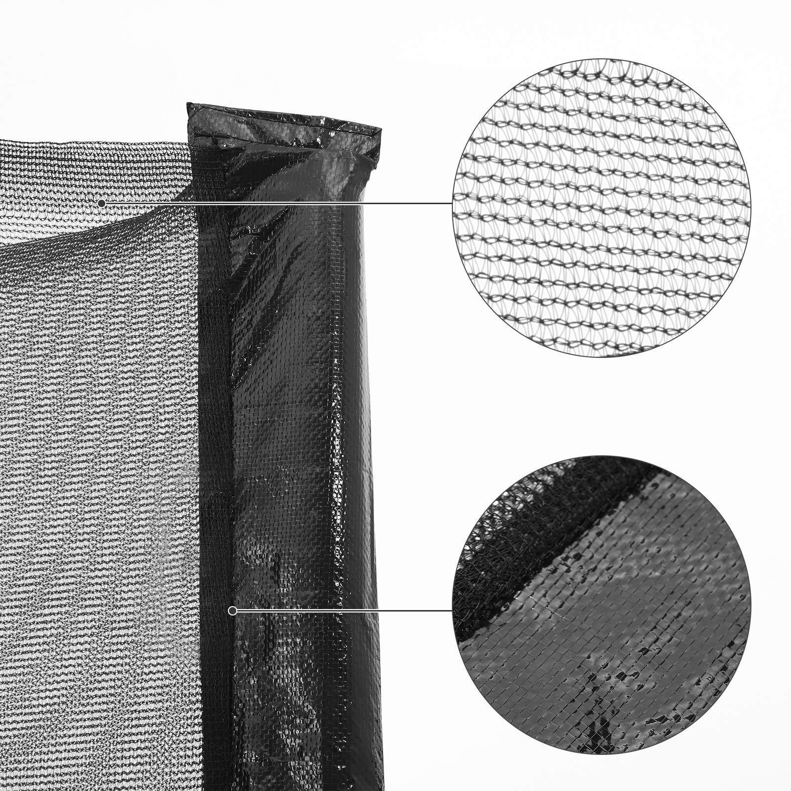 Songmics Rete Ricambio Trampolino 244 cm 6 Pali