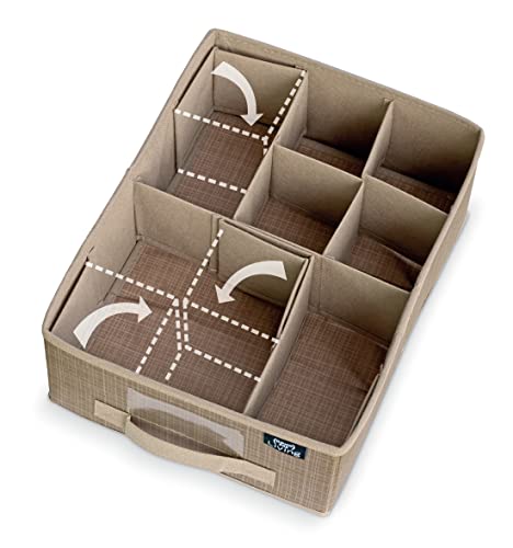 Domopak Vita Divisore Organizer 35x26,5x12 cm Regolabile
