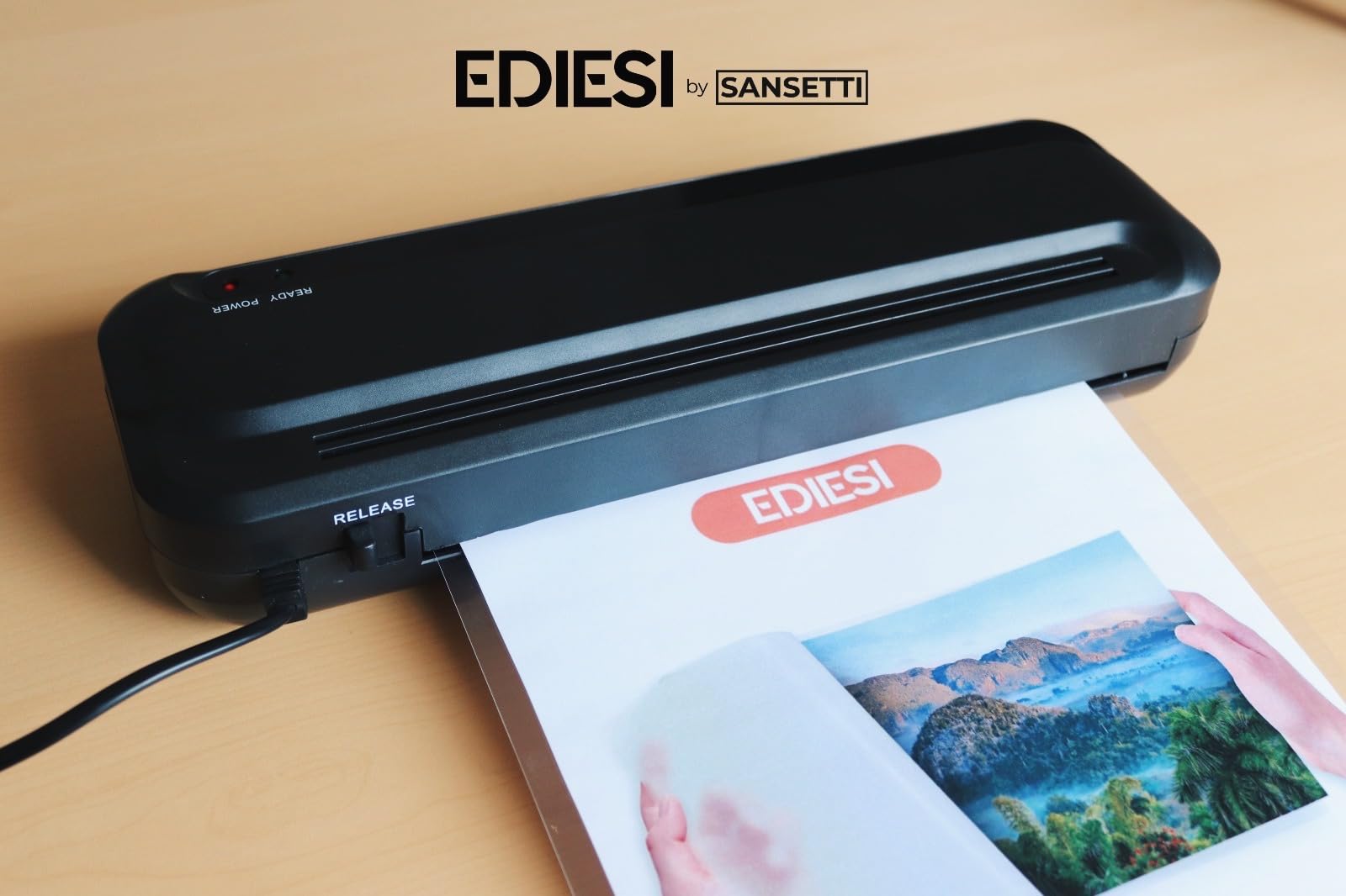 Ediesi Fogli per Plastificatrice A4 100 Pezzi Lucidi 80 Micron