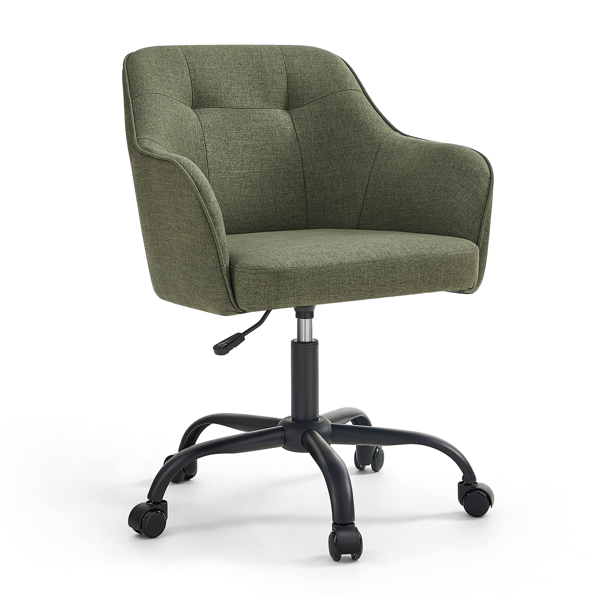 Songmics OBG019C01 sedia girevole tessuto verde 110 kg