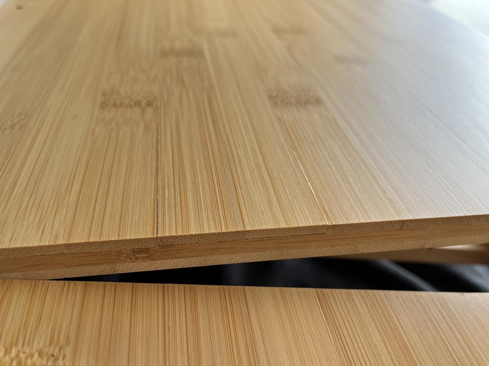 Songmics LLD01N Tavolino Bambù Letto Laptop Inclinabile Naturale