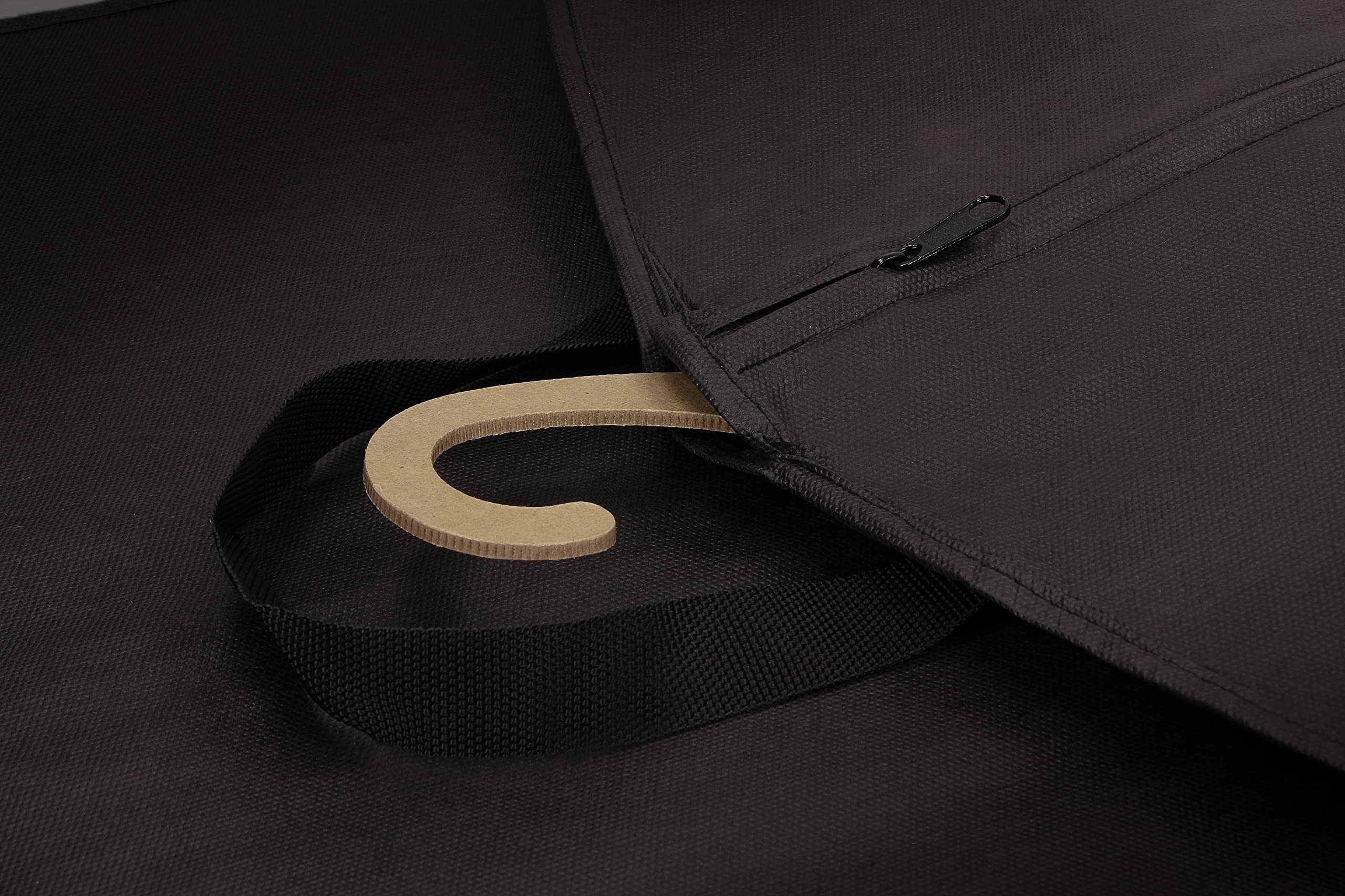 Mainetti TNT Copriabiti 60x110 cm Nero 5 Pezzi Traspirante