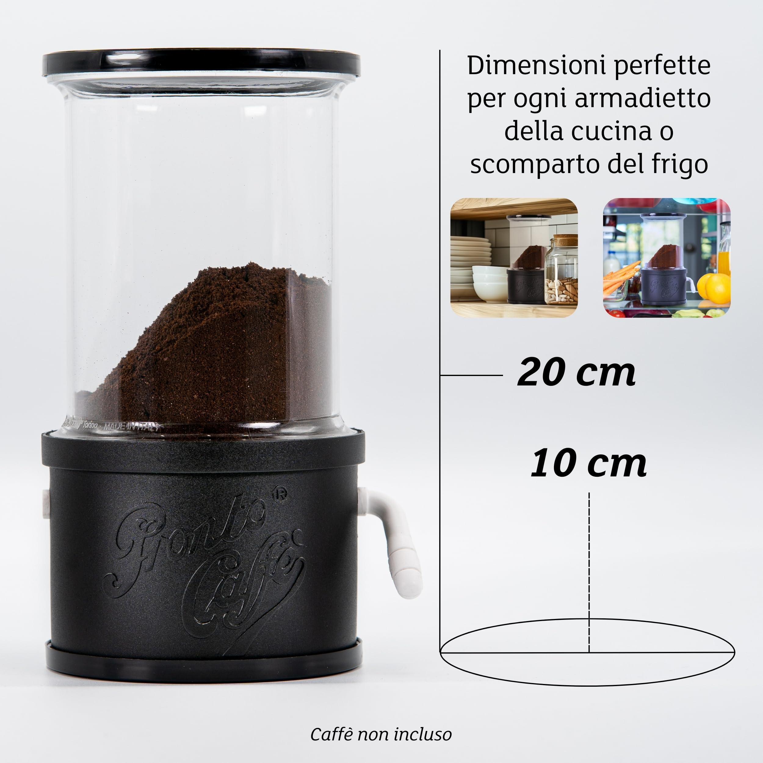 Lavatelli ProntoCaffè Black dosatore caffè moka 250 g