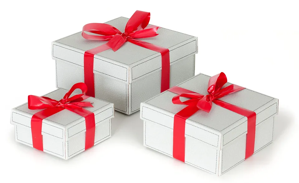 Lavatelli Perfect scatole regalo cartone set 3 misure con velina